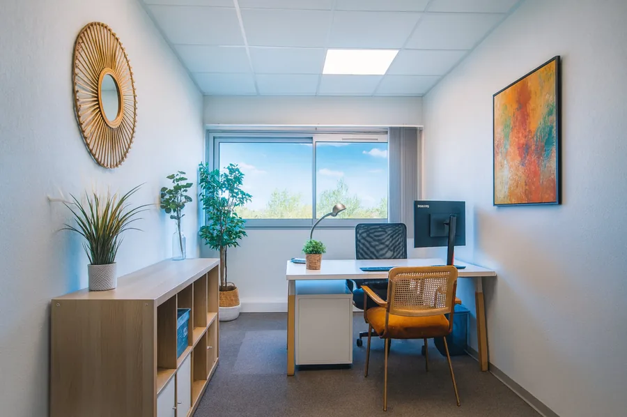 Bureau équipé Espace Entreprise Millénaire Montpellier — 15 m², 1 poste